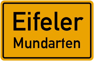 Eifeler Mundarten